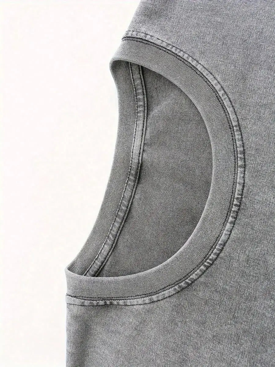 Vintage Washed Cotton T-Shirt