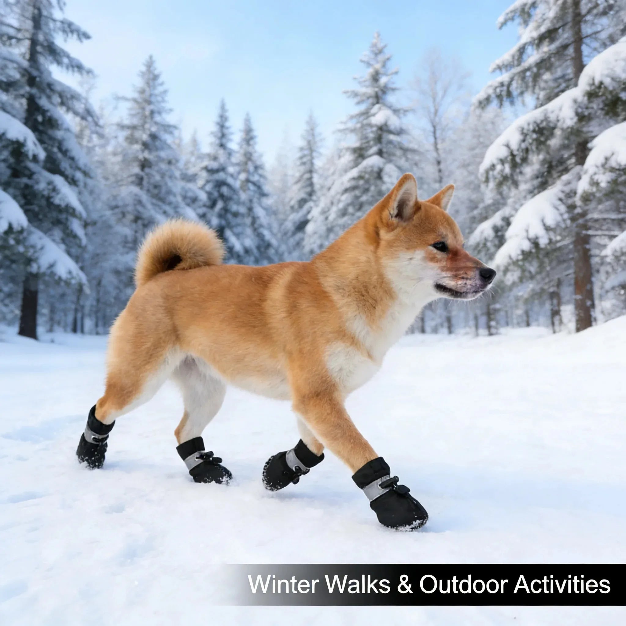 Small Dog Puppy Shoes Waterproof Anti Slip Soft Sole Boot Size 5x4.2cm for Puppies 10-13 lbs New Arrival