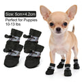 Small Dog Puppy Shoes Waterproof Anti Slip Soft Sole Boot Size 5x4.2cm for Puppies 10-13 lbs New Arrival