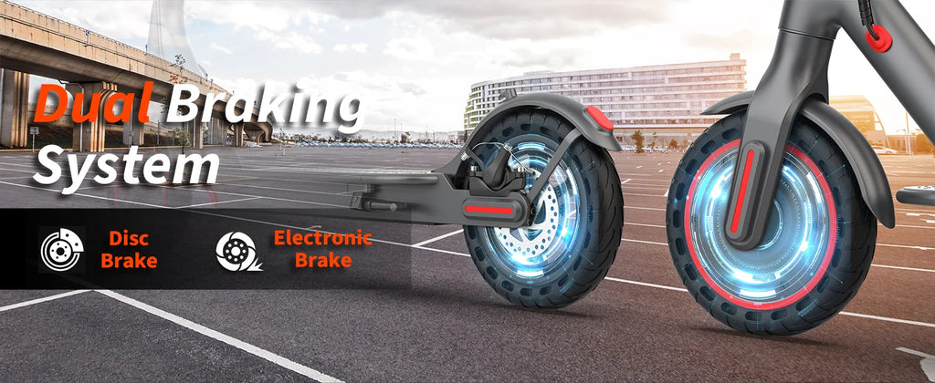 Foldable 350W Electric Scooter 10.5Ah 19mph Max Speed Smart APP Control 21miles Range