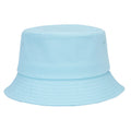 100% Pure Cotton Solid Color Bucket Hat