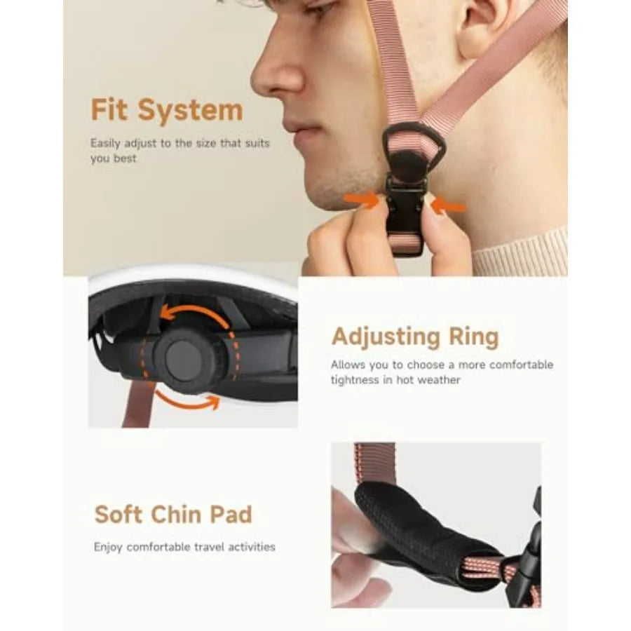 Adjustable Cycling Helmet for Men and Women