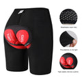 Mens Cycling Shorts Padded Shorts Breathable 3D Padded Bike Shorts Lightweight Cycling Underwear Anti-Slip MTB Accessories