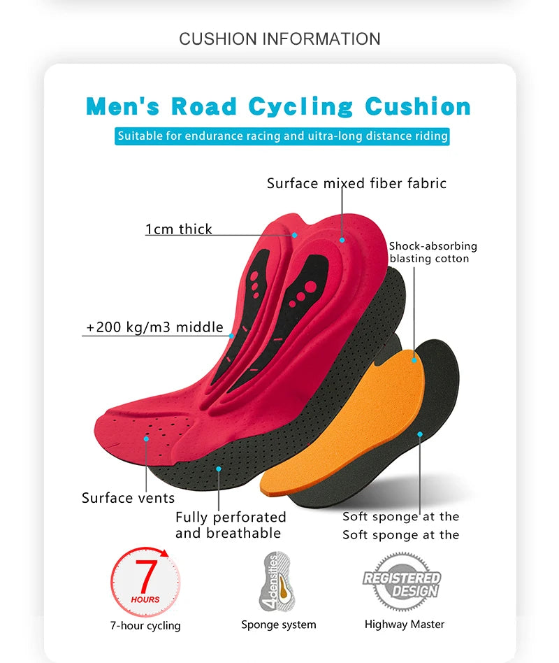 Bicycle Bib Shorts Cycling Mens Lycra